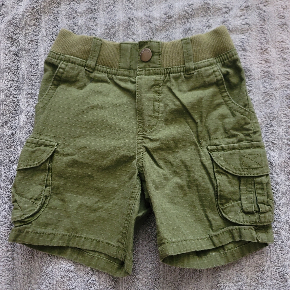 Cherokee Kids Green Cargo Shorts
